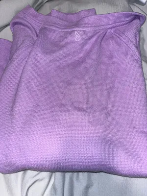 Glow Waffle Victoria's Secret Henley Jogger Set thumbnail 5