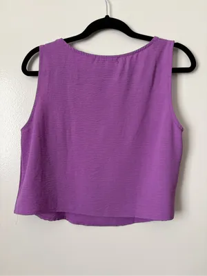 Roy & Lamp Purple Top - Bright Lilac Tee thumbnail 6