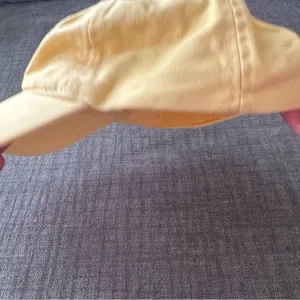 Vintage 90’s Y2K style Yellow Gordon 24 NASCAR racing hat OS adjustable thumbnail 5