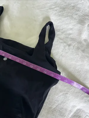 CRZ yoga Black Square-Neck Crop Tank Top thumbnail 4