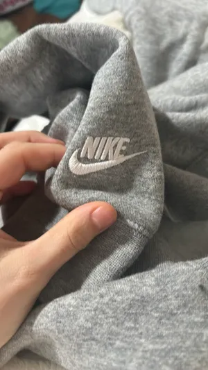 Grey Nike Hoodie thumbnail 4