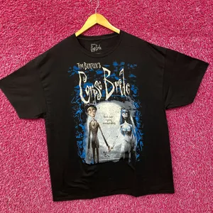 The Corpse Bride Emily & Victor Tim Burton T-Shirt 2XL thumbnail 3