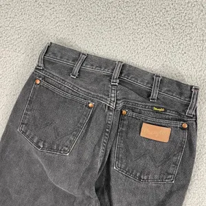Wrangler 13MBKG Jeans Juniors 9 Black Stretch High Waisted Western Cowgirl Rodeo thumbnail 6
