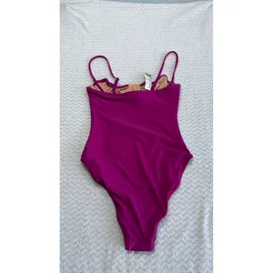 J.Crew Underwire One Piece Swimsuit Magenta Purple BX217 Size 6 NWT thumbnail 3