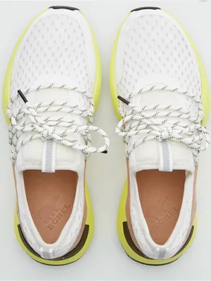 Sorel Kinetic Impact Lace Sneakers Sea Salt Yellow streetwear chunky activewear thumbnail 3