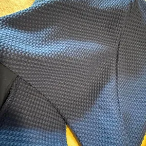 Aerie LG cheeky cut high waisted Blue ribbed swimsuit bottoms summer swim thumbnail 7