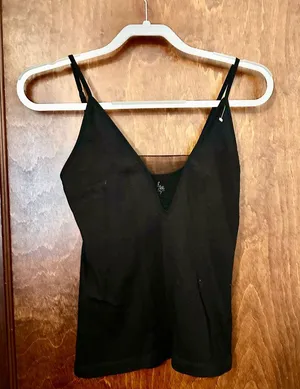 Intimately Free by Free People Mesh Insert Black Cami thumbnail 2