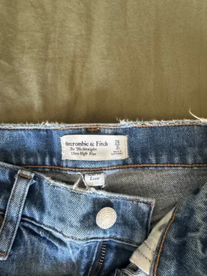 Abercrombie Jeans Ultra High-Rise 90s Straight Curve Love thumbnail 6