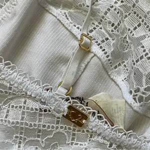 For Love & Lemons Bra floral lace underwire White (medium) coquette soft girl thumbnail 3