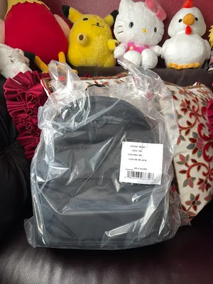Tory Burch Latest New Ella Black Nylon Backpack 88368 $328 with shopping bag thumbnail 2