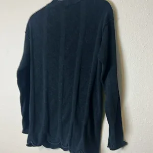 FP Beach Free People Hailee Oversized Henley Sweater‎ Women's Textured Knit thumbnail 6