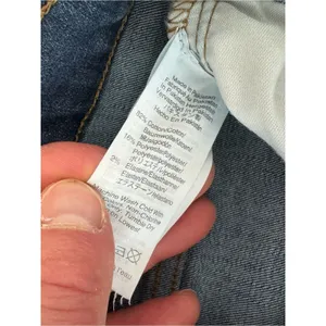 J. Crew Dark Blue High-Rise Button-Fly Skinny Jeans 27 thumbnail 11