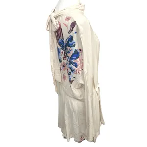 NWT Free People Floral Mini Coastal Cowgirl Dress Small Boho-Chic Coquette Gauzy thumbnail 5
