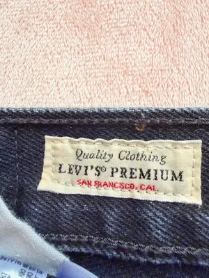 Levi's Black Jeans 501 90s Straight Leg 23 thumbnail 3