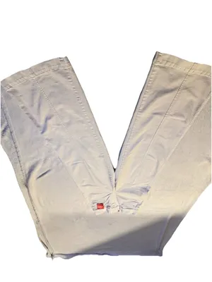 Spanx Seamed Front Wide Leg S Hi Rise White, Size XS No Zipper No Front Pockets thumbnail 5