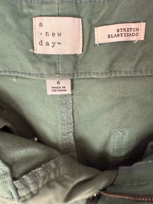 Green Target Pants High-Waisted thumbnail 5