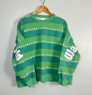 Disney Adults Pullover Sweatshirt - Mickey and Friends - Green size xl thumbnail 2