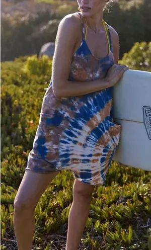 FP Movement by FP Hot Shot Printed Romper in BDRC sz M NWT $70R thumbnail 1