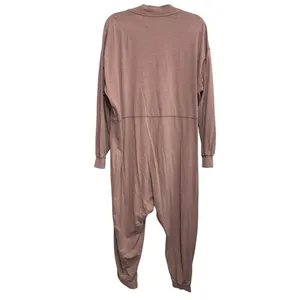 Free People‎ Just Because Onesie Pink Harem Jumpsuit Medium thumbnail 3