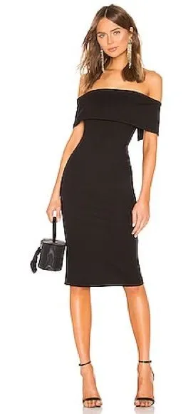 Revolve LPA‎ Clarina Dress in Black SIZE small thumbnail 1