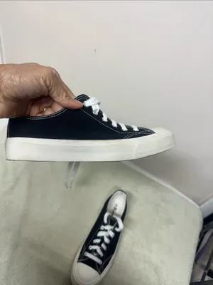 No Boundaries Black Canvas Low-Top Lace-Up Sneakers thumbnail 7