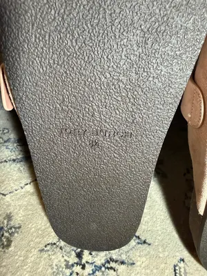 Tory Burch Mellow Mule Suede Pink/Gold thumbnail 8