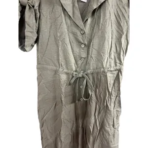 Anthropologie Tiny Heidi Green Utility Jumpsuit Short Sleeve Drawstring NWT S thumbnail 7