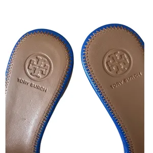 Tory Burch‎ Pineapple Accent Slide Sandals Blue Size 7 thumbnail 5