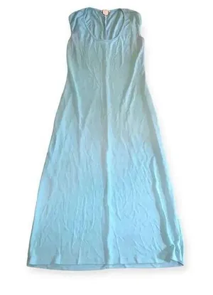 Y2k fitted aquamarine dress Size M thumbnail 1