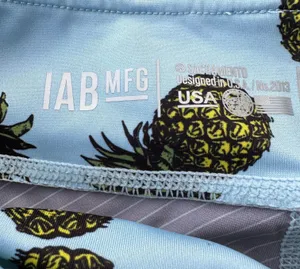IAB MFG Pineapple shorts size small Blue thumbnail 3