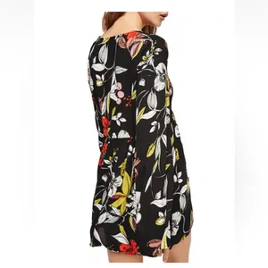 FREE PEOPLE Bella Floral Print Tunic/Dress thumbnail 5