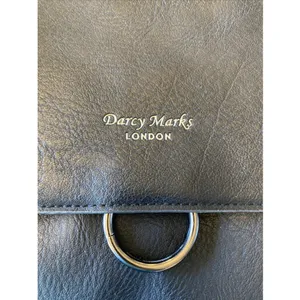 Darcy Marks London Backpack Womens Size Medium Black Vegan Leather Edgy Bag thumbnail 2
