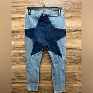 Revice Star Butt Jeans‎ Womens 29/US 8 Blue Denim Distressed High Rise Stretch thumbnail 3