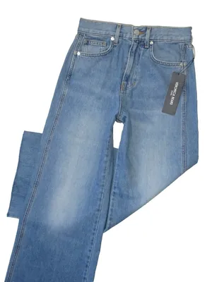 NWT Veronica Beard Taylor in Wanderer Dust High Rise Wide-Leg Cropped Jeans 26 thumbnail 7