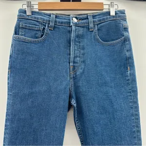 Re/done High Rise Medium Wash Skinny Leg Jeans Button Fly Sz‎ 30 thumbnail 2