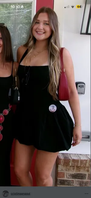 Black Princess Polly Halter Dress thumbnail 5