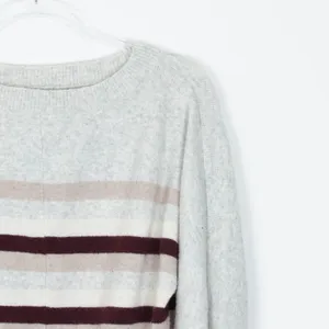 Loft Long Sleeve Pullover Striped Sweater Womens Size Small‎ thumbnail 2