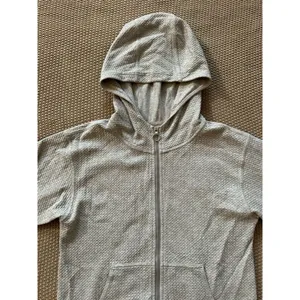 Lululemon Women's All Yours Full Zip Gray Hoodie‎ Size 4 thumbnail 3