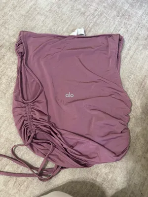 Alo yoga standout cowl tank size small thumbnail 4