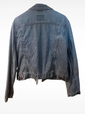 Levi’s Jean Jacket Large 12/14 Blue Denim Trucker thumbnail 3