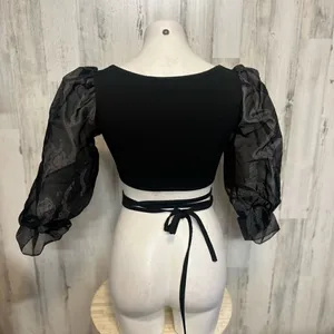 Black blouse Black Size M thumbnail 3