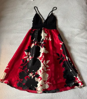 Floral Silk Dress thumbnail 2