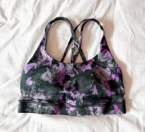 Lululemon Floral Shift Multi Energy Bra *Medium Support, B-D Cup Size 4 thumbnail 1