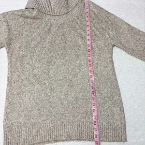 Ralph Lauren‎ Casual Tan Cowl Neck Sweater Size M thumbnail 7