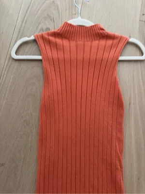 Triple Threads Orange Dress thumbnail 2