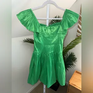 Revolve Maison Amory Giselle Allure Dress in the color‎ Gleam River Small thumbnail 7