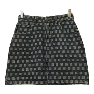 Molly Bracken Denim Mini Skirt Printed thumbnail 2