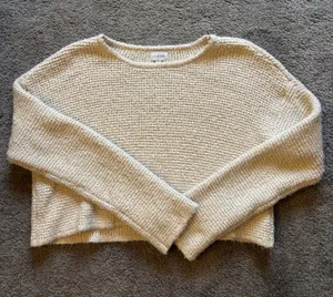 LA Hearts PacSun White Sweater thumbnail 1
