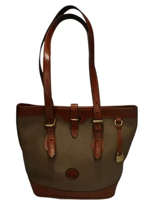 Vintage Tan Dooney & bourke bucket bag thumbnail 1