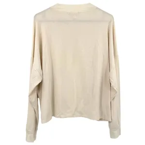 Victoria's Secret Size XL Long Sleeve Waffle Knit‎ Top Shirt Cream Mock Neck thumbnail 2